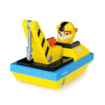 PAW PATROL plávajúci Rubble v loďke do vody